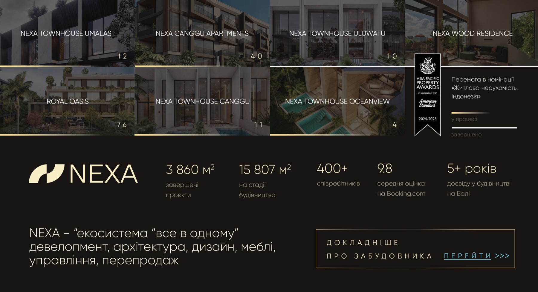 NEXA — застройщик
